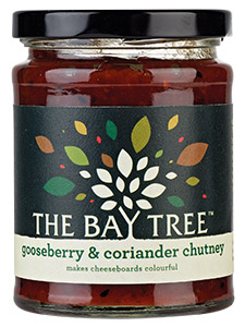 Chutney with no onion - The Bay Tree Gooseberry & Coriander Chutney