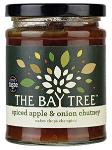 Chutney with no tomato - The Bay Tree Spiced Apple & Onion Chutney