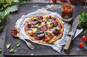 How to use chutney in cooking - Harvest Glut Pizza