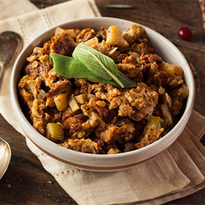 Sticky Figgy Stuffing recipe.