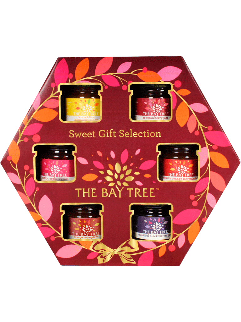 Hexagonal Wreath Red Sweet