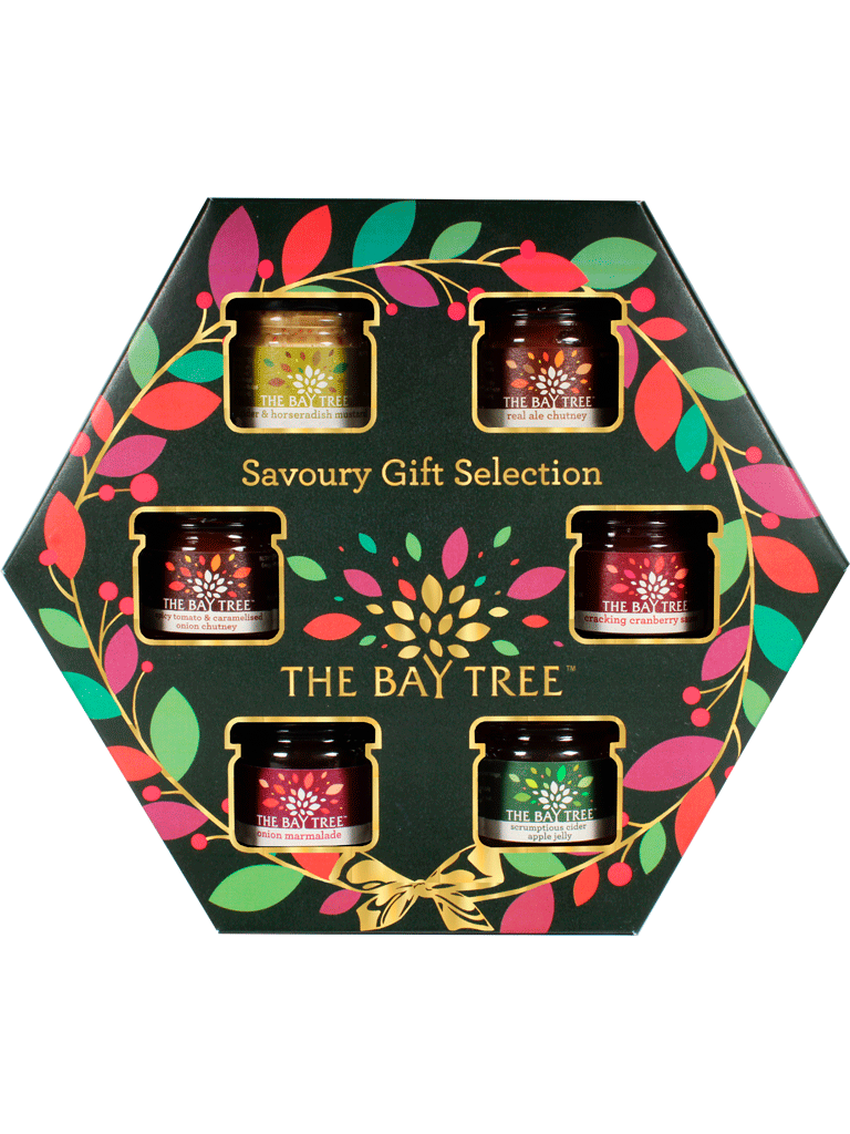 Hexagonal Wreath Green Savoury