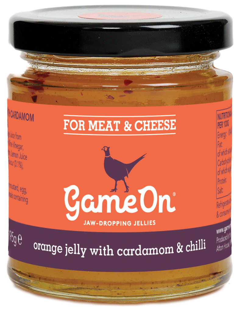 Orange Jelly with Cardamom & Chilli