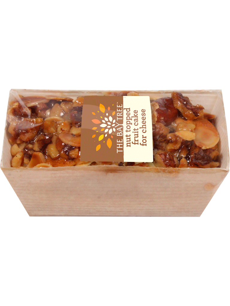Mini Nut Topped Fruit Cake For Cheese