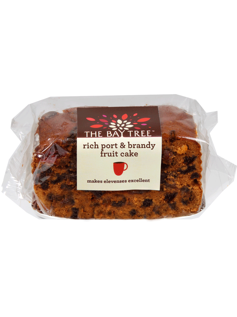 Rich Port and Brandy Fruit Cake