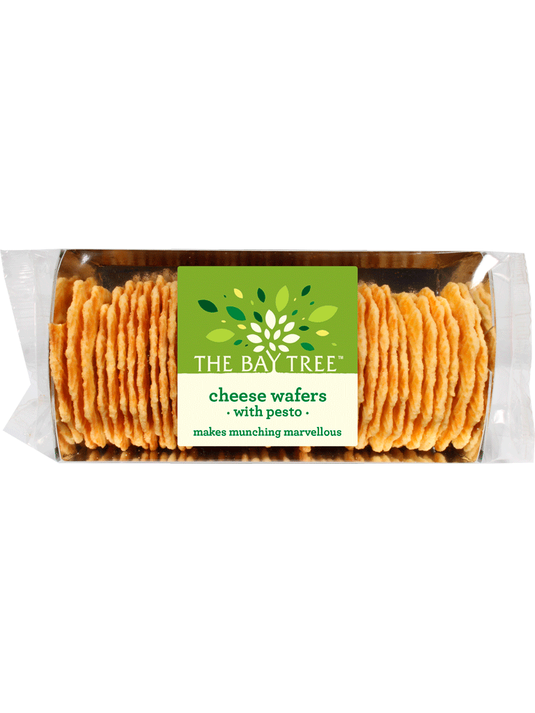 Cheese Wafers with Pesto