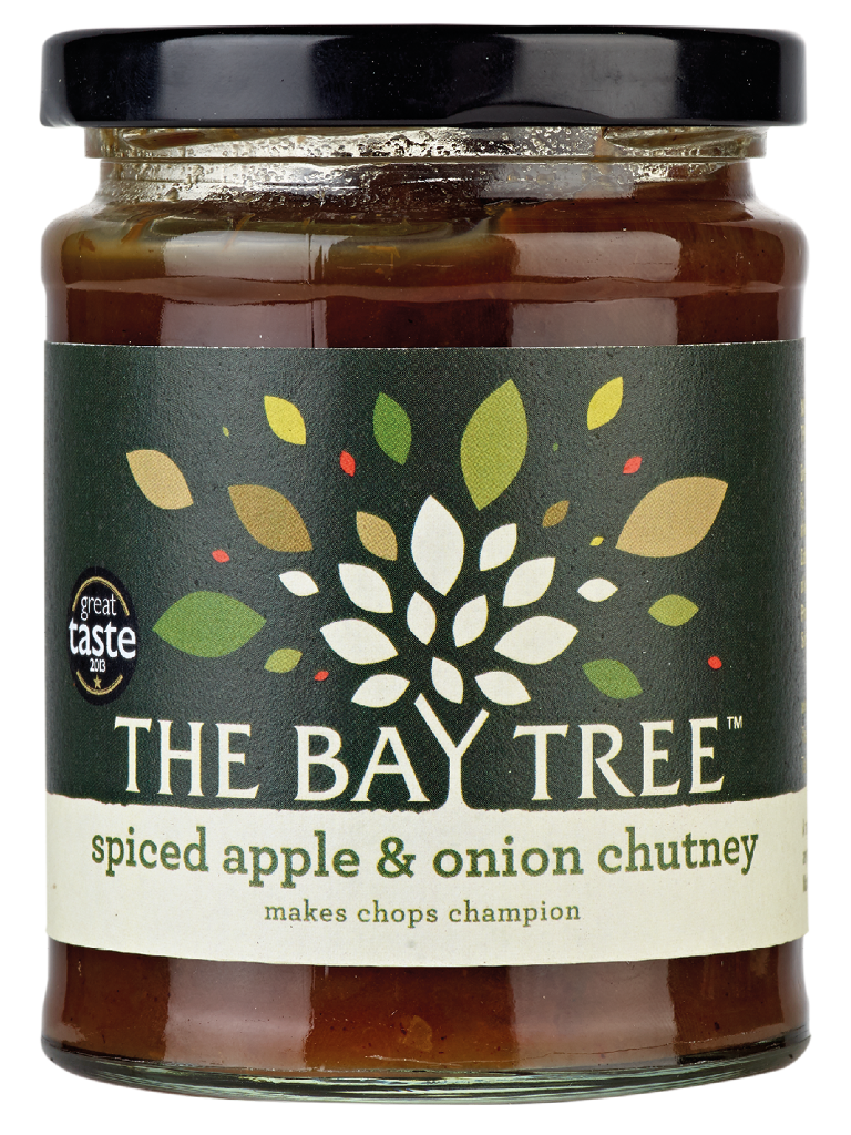 spiced apple & onion chutney
